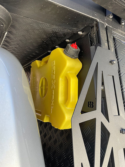 Alu-Cab Full-Size Camper / ModCAP Bulkhead RotopaX Mount