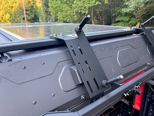 Alu-Cab Camper / ModCAP Upper Rear Accessory & Traction Board Brackets - NEW & IMPROVED!