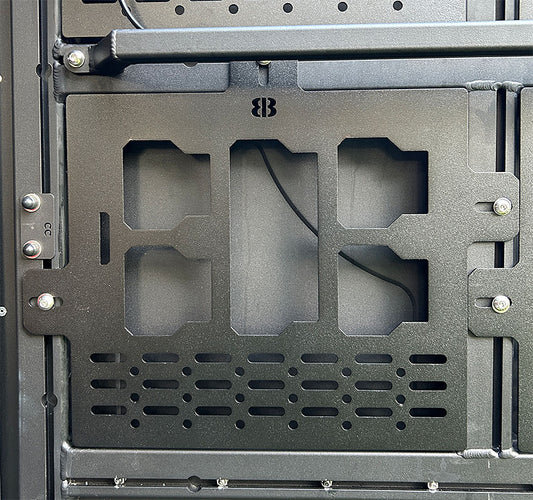 Alu-Cab Mid-Size Camper / ModCAP Rear Door Interior PACKOUT Panel