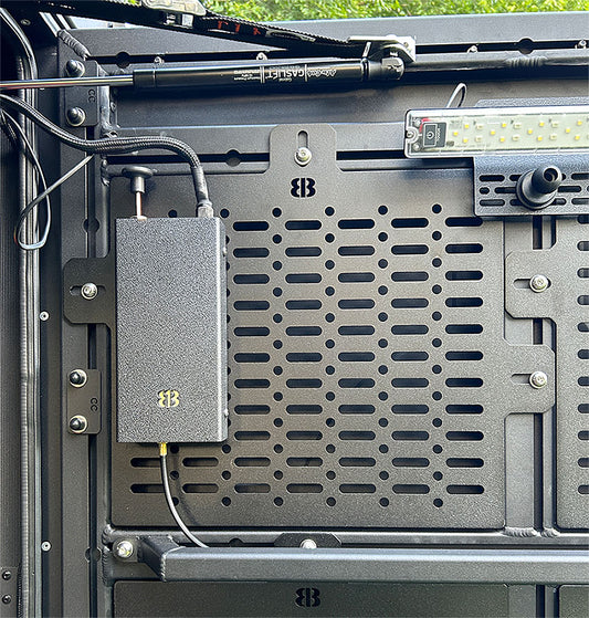 Alu-Cab Mid-Size Camper / ModCAP Rear Door Interior MOLLE / Accessory Panel