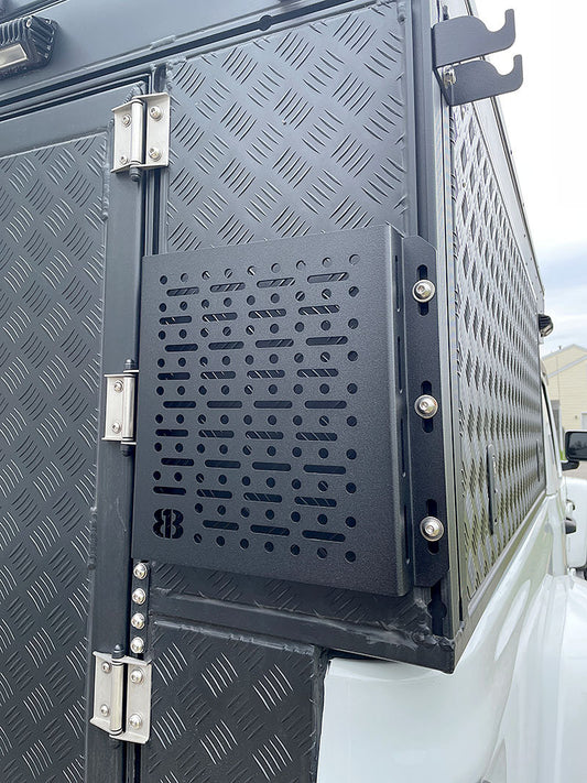 Alu-Cab Mid-Size Camper / ModCAP Rear Accessory Panel - Passenger Side
