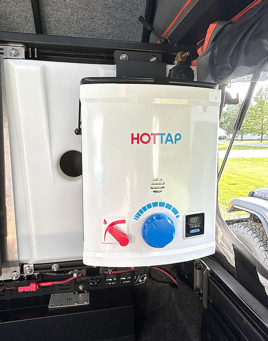 Hot Water Tank Bracket for Alu-Cab Camper / ModCAP