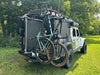 Vehicle Mounted Vertical Bike Rack System