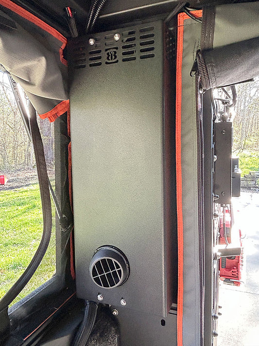 Surface Mount Diesel Heater Enclosure - Midsize Alu-Cab Camper