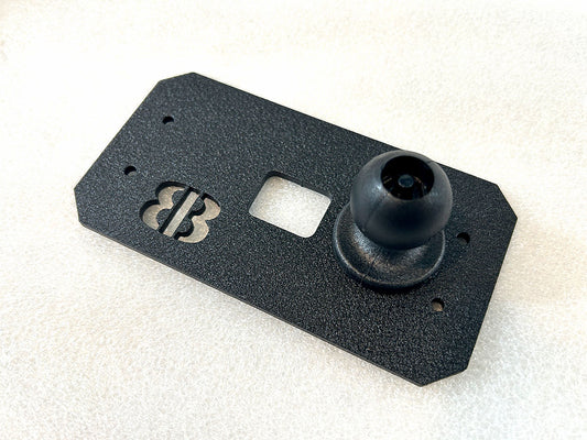 Jeep JL/JT Diode Dynamics D-Switch 8-Channel Switch Panel Mount with 1" RAM Ball