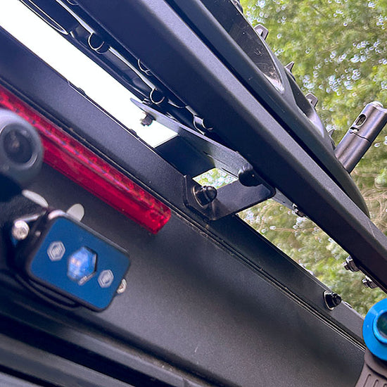 Alu-Cab Camper / ModCAP Upper Rear Accessory & Traction Board Brackets ...