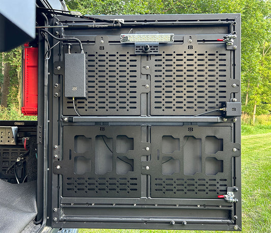 Alu-Cab Mid-Size Camper Rear Door Interior PACKOUT Panel