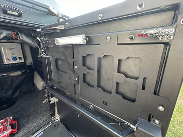 Alu-Cab Canopy Camper Rear Door Interior PACKOUT Panel - DISCONTINUED