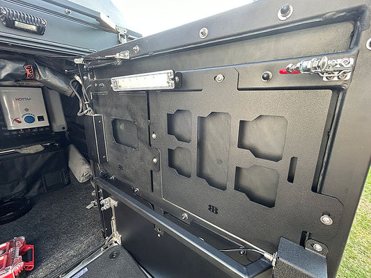 Alu-Cab Canopy Camper Rear Door Interior PACKOUT Panel - DISCONTINUED