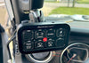 Auxbeam 8-Gang Switch Panel Mount with 1" RAM Ball