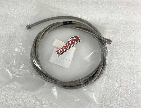 Grimm Off-Road Stainless Braided JIC-4 Air Line - 120"