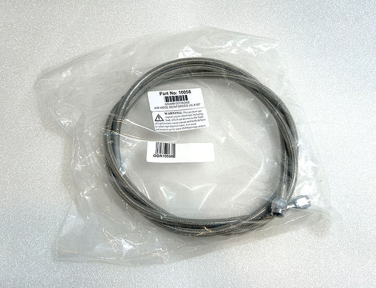 Grimm Off-Road Stainless Braided JIC-4 Air Line - 80"