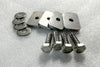 Heavy Duty Stainless Steel Bedrail Nuts - .187" Thickness