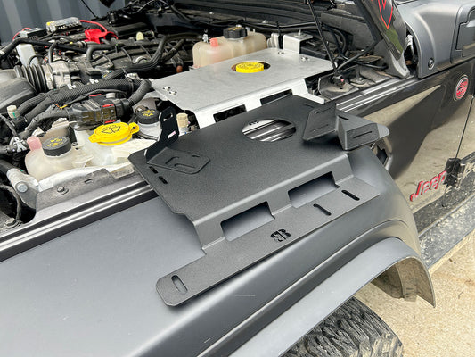 Jeep JL / Gladiator UnderHood Platform Accessory Plate - Driver Side