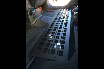 Jeep Gladiator Aluminum Under Seat / Floor MOLLE Panel