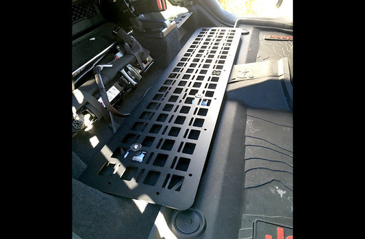 Jeep Gladiator Aluminum Under Seat / Floor MOLLE Panel